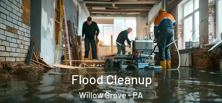 Flood Cleanup Willow Grove - PA